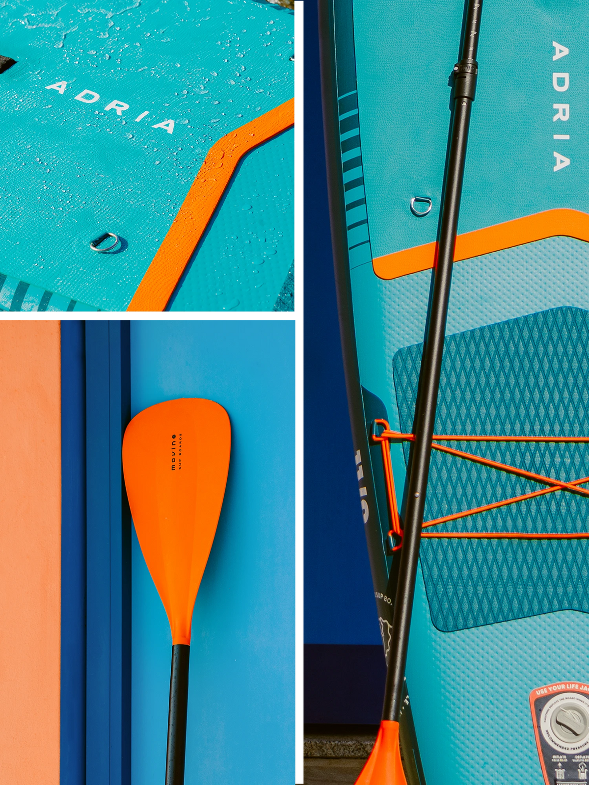 Movino Adria (turquoise-oranje)