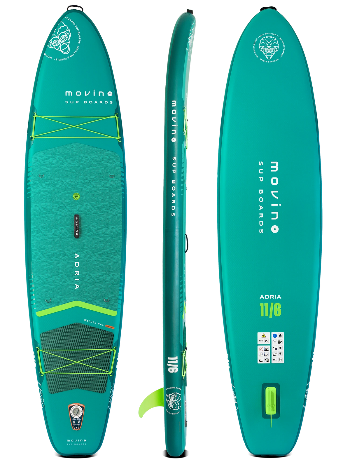 Movino Adria (teal-lime)