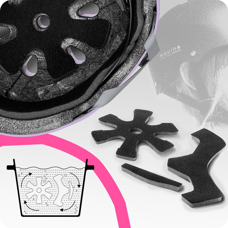 Removable padding – easy to unclip and refresh.