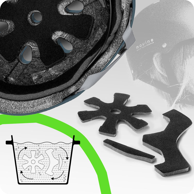 Removable padding – easy to unclip and refresh.