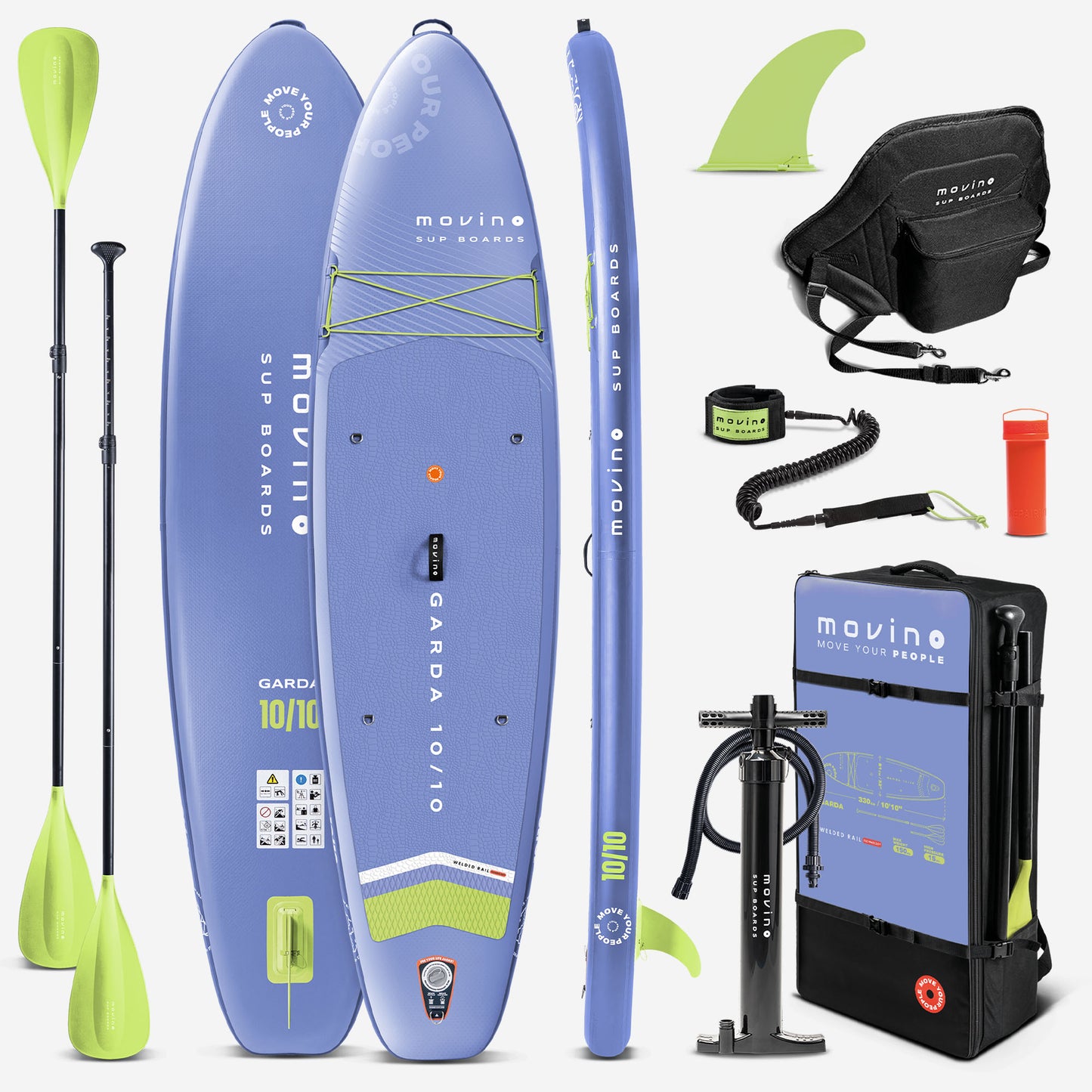 Movino GARDA Allround 10'10'' (flieder-zitrone)