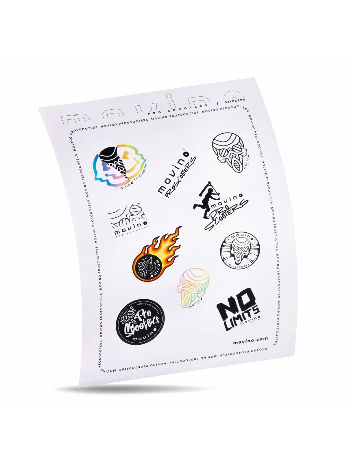 Stickerbogen Nr. 1 Movino