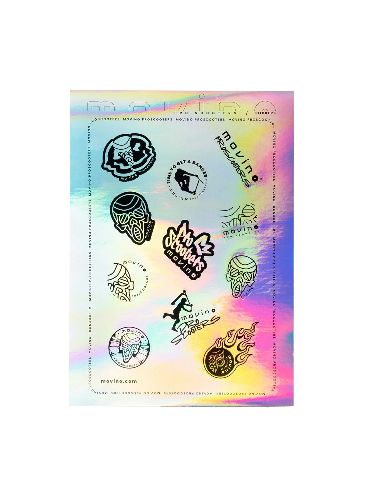 Movino stickervel nr. 2